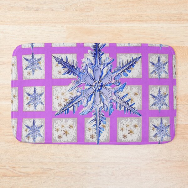 Item preview, DECORATIVE LILAC PURPLE PATTERN SNOWFLAKE ART  designed and sold by sharlesart.