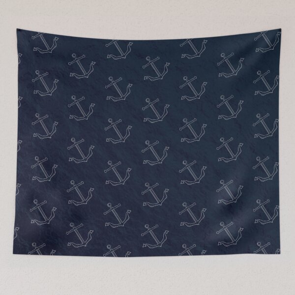 Item preview, Anchor Pattern with Dark Background designed and sold by kelnan.