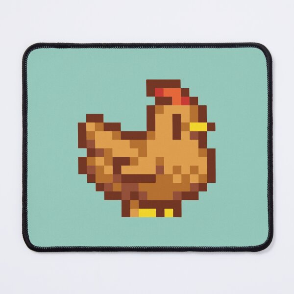 Vista previa del artículo con la obra «Pollo Marrón Stardew Valley», diseñado y vendido por john-ki.