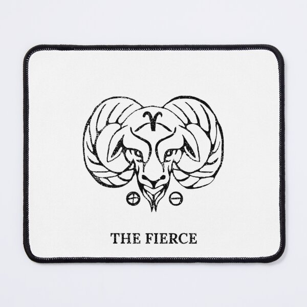 Item preview, Aries Zodiac Sign The Fierce designed and sold by LadyZodiac.