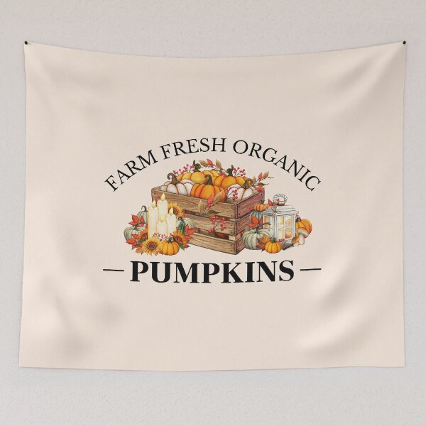 Item preview, Farm Fresh Organic Pumpkins | Autumn Vibes Pumpkin Patch designed and sold by MiaDelelai.