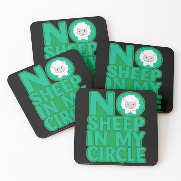 Item preview, No Sheep In My Circle designed and sold by CreatorZones.