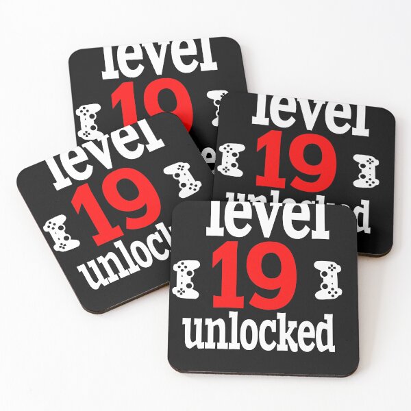 Item preview, LEVEL 19 UNLOCKED. designed and sold by leicha.