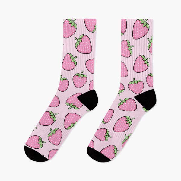 Item preview, Pink Strawberries Pattern designed and sold by DimensionC169.