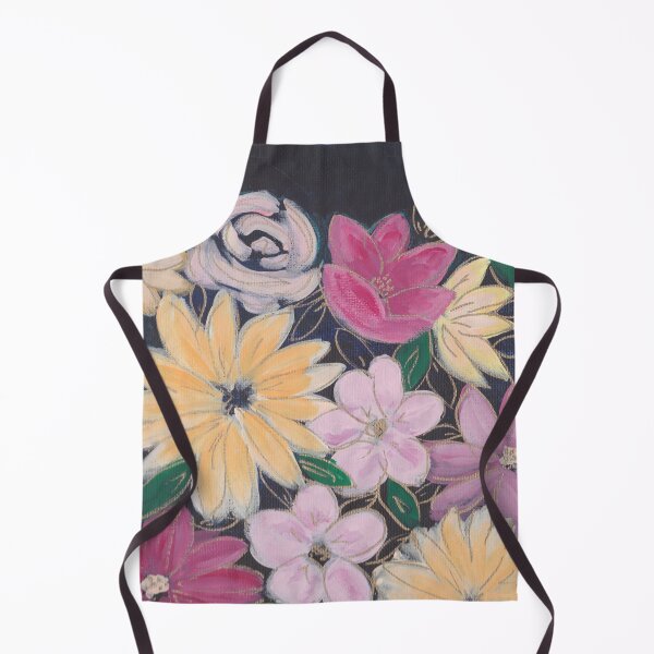 Item preview, Abstract Flowers on Black designed and sold by Shelly Moore.