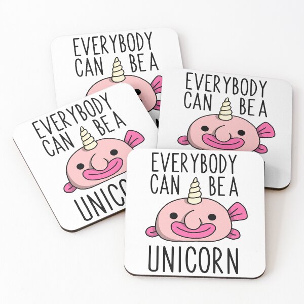 Item preview, Unicorn blobfish designed and sold by PeppaThePenguin.