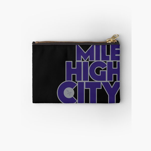 Item preview, Mile High City Typography - Purple & Silver designed and sold by that5280lady.