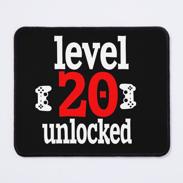 Item preview, LEVEL 20 UNLOCKED. designed and sold by leicha.