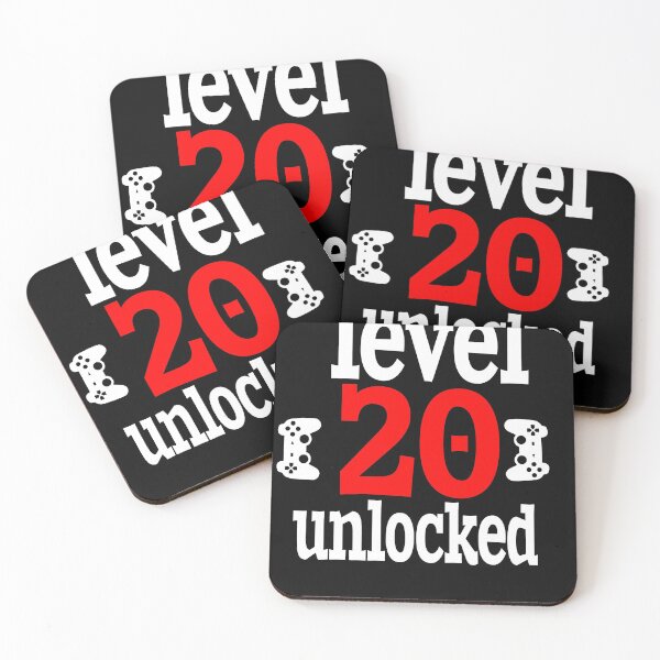 Item preview, LEVEL 20 UNLOCKED. designed and sold by leicha.