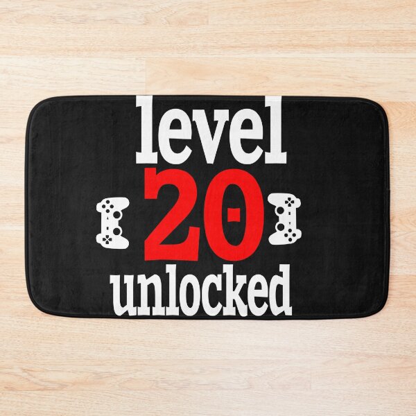 Item preview, LEVEL 20 UNLOCKED. designed and sold by leicha.