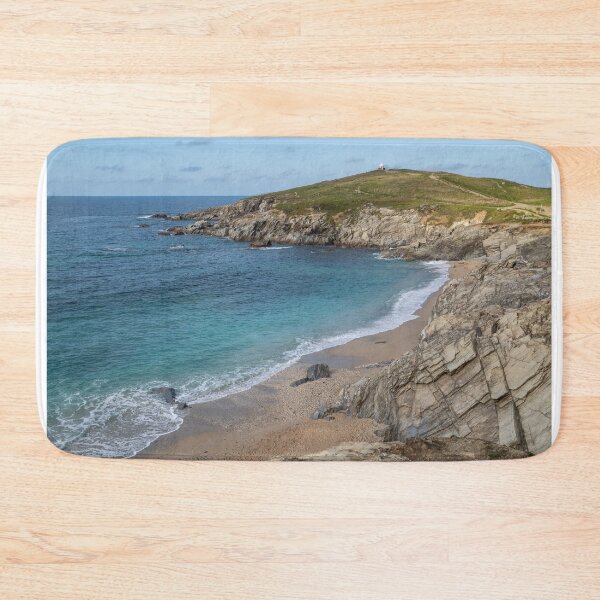 Item preview, Little Fistral beach and Towan headland designed and sold by twymanphoto.