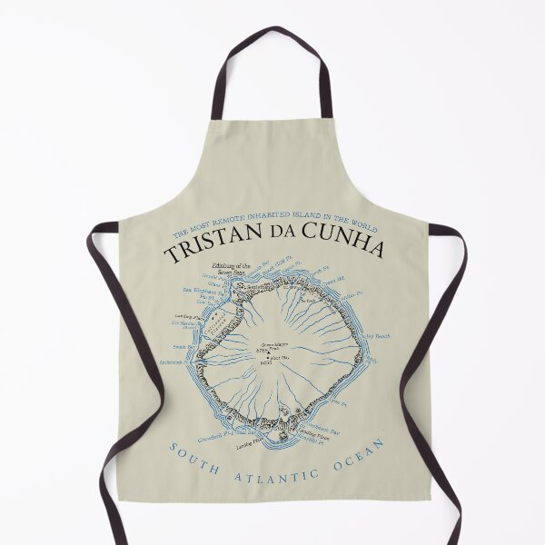 Item preview, Tristan da Cunha - Vintage Map designed and sold by Lidra Zehcnas.