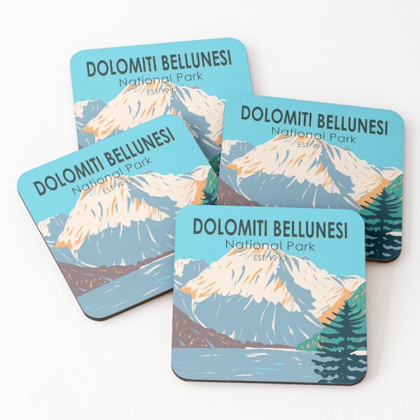 Item preview, Dolomiti Bellunesi National Park Italy Vintage designed and sold by KrisSidDesigns.