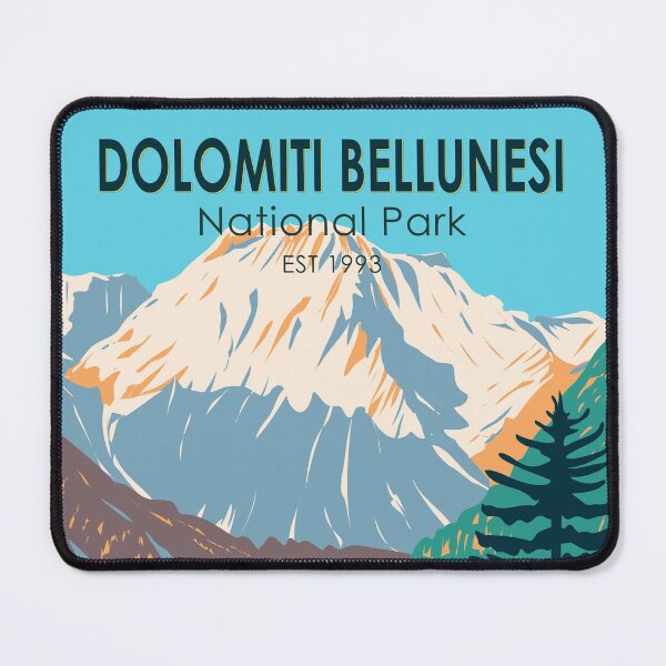 Item preview, Dolomiti Bellunesi National Park Italy Vintage designed and sold by KrisSidDesigns.