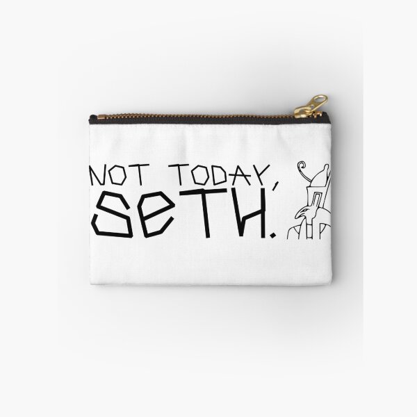 Item preview, Not today, Seth. | Funny | Egyptian God designed and sold by iwaya-bazaar.