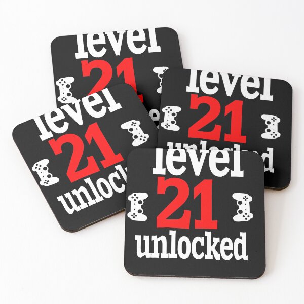 Item preview, LEVEL 21 UNLOCKED. designed and sold by leicha.
