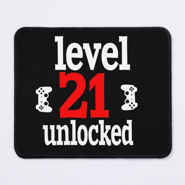Item preview, LEVEL 21 UNLOCKED. designed and sold by leicha.