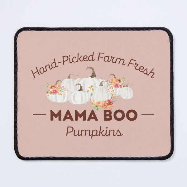 Item preview, Hand Picked Farm Fresh Mama Boo Pumpkins | Cute Watercolor Fall Vibes designed and sold by MiaDelelai.