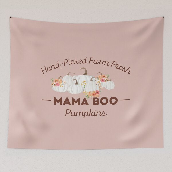 Item preview, Hand Picked Farm Fresh Mama Boo Pumpkins | Cute Watercolor Fall Vibes designed and sold by MiaDelelai.