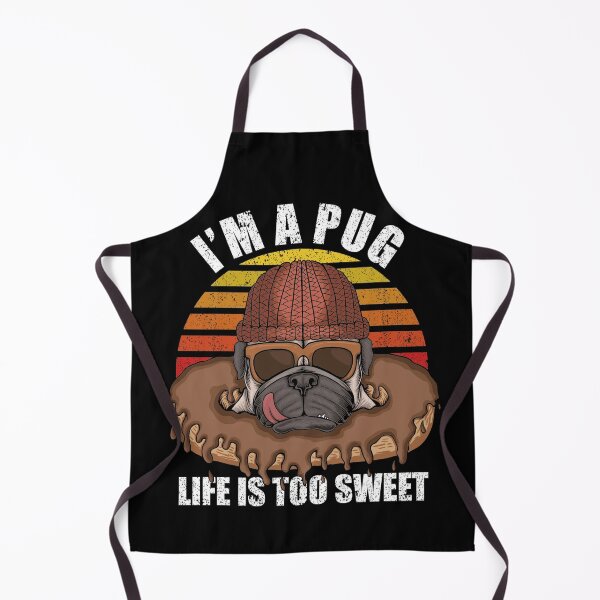 Item preview, I'm A Pug Life Is Too Sweet Retro Vintage Design - National Pug Day designed and sold by AR Studios.