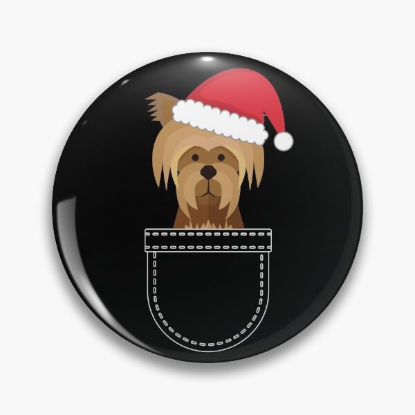 Item preview, Dog in pocket, cute santa claus designed and sold by VGdigital.
