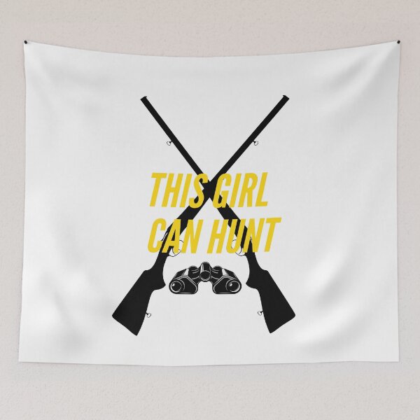 Item preview, Esta chica puede cazar designed and sold by MYNTLYF.