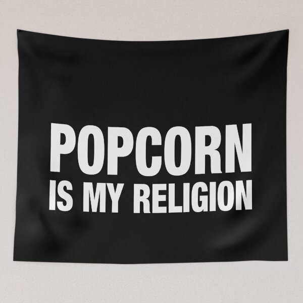 Item preview, Popcorn is my Religion designed and sold by NadyaCC.