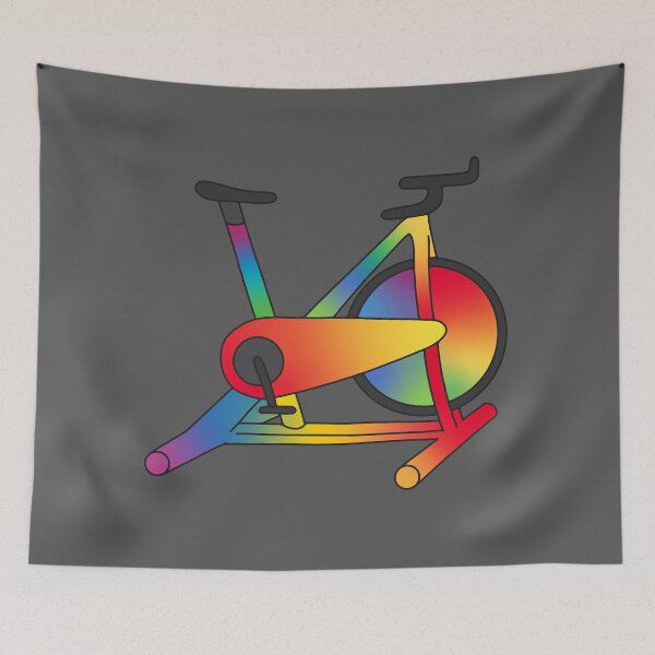 Item preview, Rainbow Spin Bicycle designed and sold by murialbezanson.