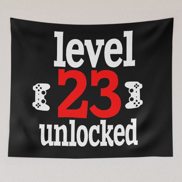 Item preview, LEVEL 23 UNLOCKED. designed and sold by leicha.