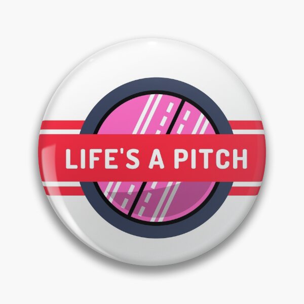 Item preview, Life's Like A Cricket Pitch designed and sold by PHLDesign.