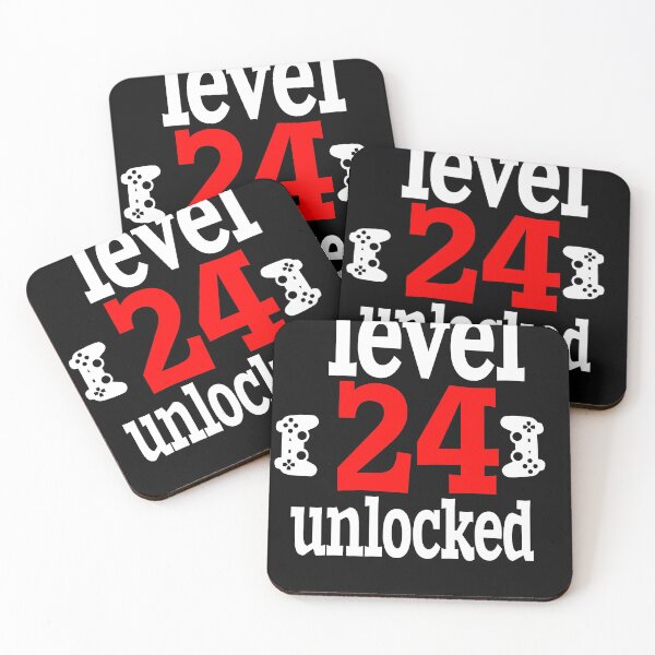 Item preview, LEVEL 24 UNLOCKED. designed and sold by leicha.