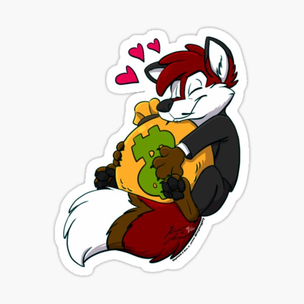 Item preview, Reynard and the moneybag designed and sold by KimJImagery.