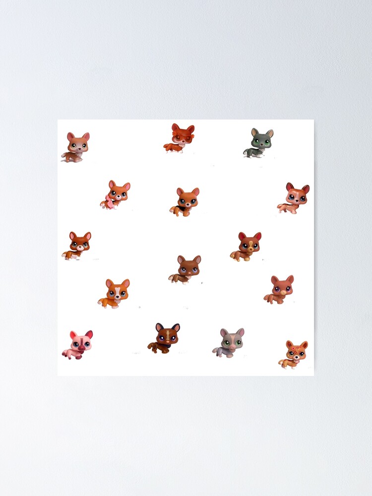 LPS dogs and foxes Littlest Pet Shop