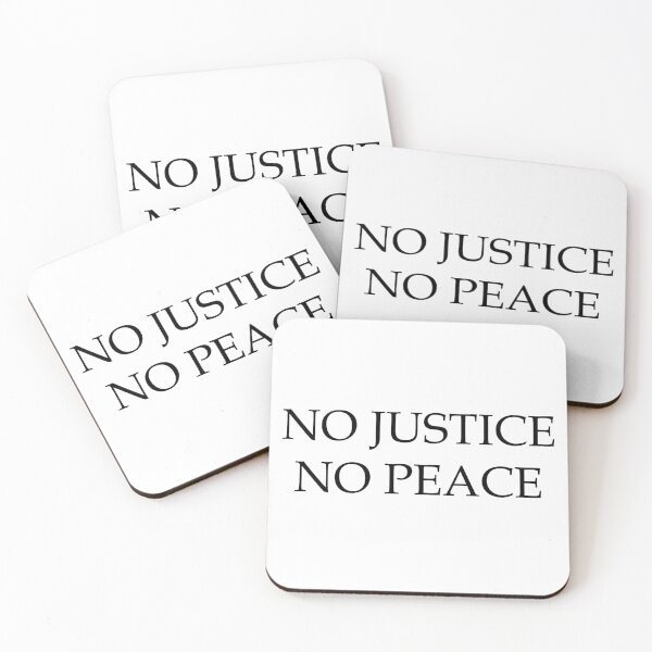 Item preview, NO JUSTICE NO PEACE designed and sold by LustandPaint.