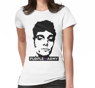 T-Shirt Purple Army Jersey