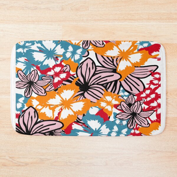 Item preview, Butterfly with Florals patterned designed and sold by Graphroad.