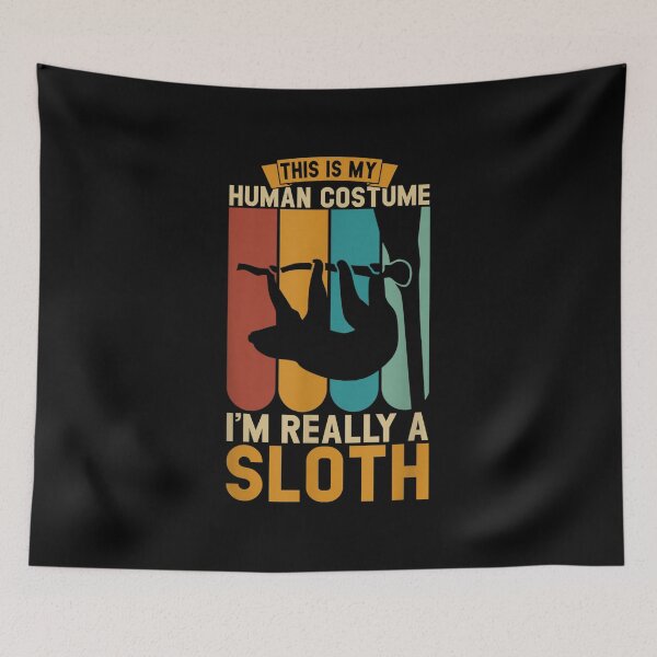Item preview,  My Human Costume Im Really Sloth designed and sold by olivee79.