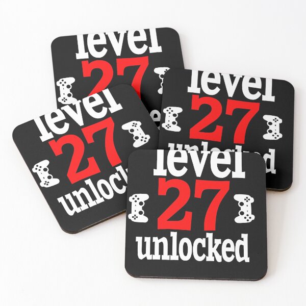 Item preview, LEVEL 27 UNLOCKED. designed and sold by leicha.