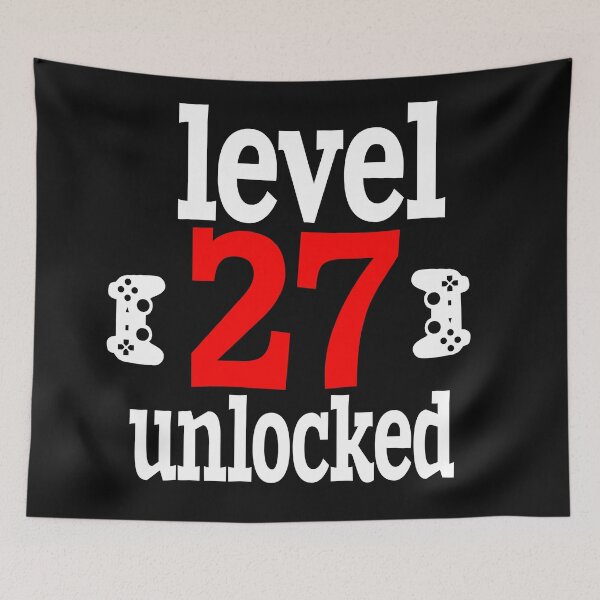 Item preview, LEVEL 27 UNLOCKED. designed and sold by leicha.