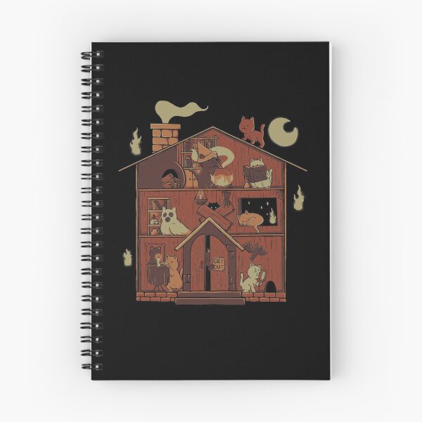 Item preview, Haunted House Cat Ghost Blackmagic by Tobe Fonseca designed and sold by Tobe Fonseca®.