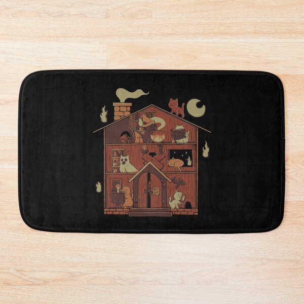 Item preview, Haunted House Cat Ghost Blackmagic by Tobe Fonseca designed and sold by Tobe Fonseca®.