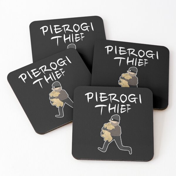 Item preview,  Polish Pierogi Thief Funny Art Dumplings designed and sold by bonytmrz.