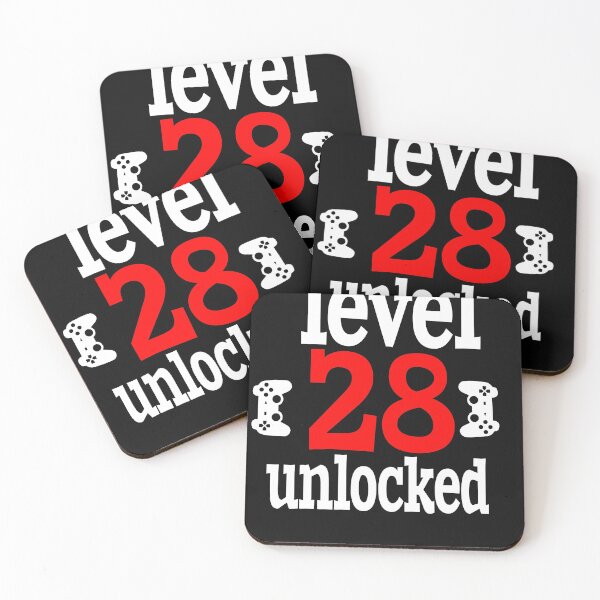 Item preview, LEVEL 28 UNLOCKED. designed and sold by leicha.