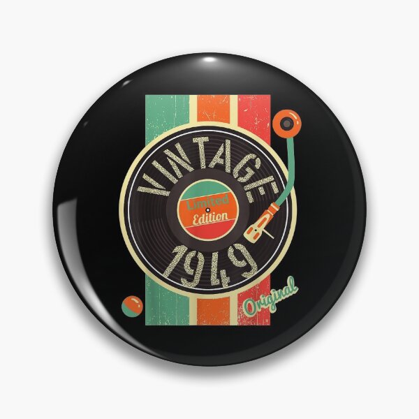 Item preview,  72 Years Birthday Man Woman 1949 Vintage Vinyl Turntable designed and sold by olivee79.