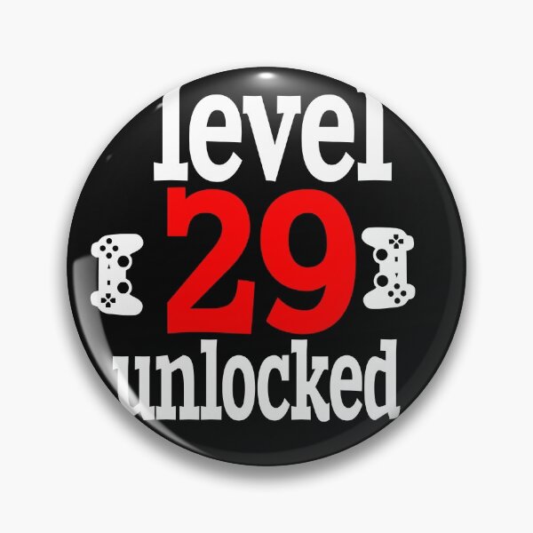 Item preview, LEVEL 29 UNLOCKED. designed and sold by leicha.