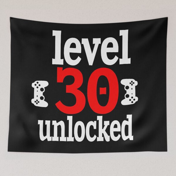 Aperçu de l'œuvre LEVEL 30 UNLOCKED. créée et vendue par leicha.