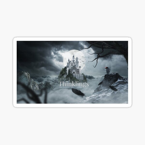The Dark Side of Thinklings Books Sticker