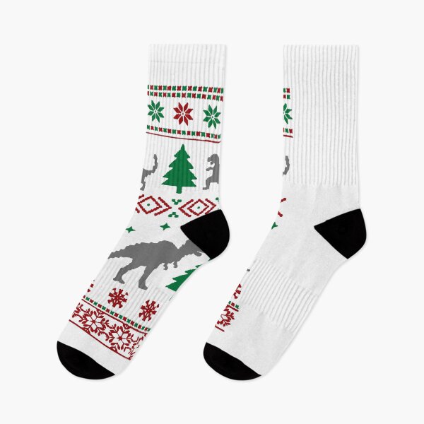 Item preview, Trex dinosaur Ugly Christmas Sweater Design Funny Trex Xmas designed and sold by Rabbitti.