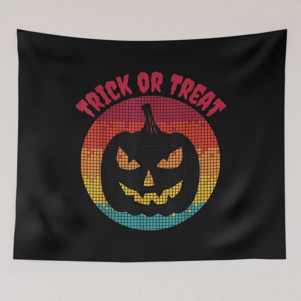 Item preview,  Trick Treat Cool Pumpkin Halloween designed and sold by bonytmrz.
