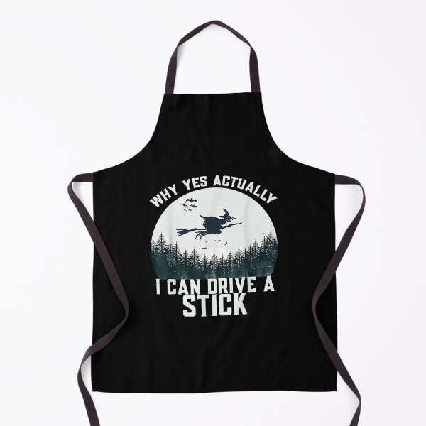 Item preview, Can Drive Stick Witch Meme designed and sold by sandyq55.